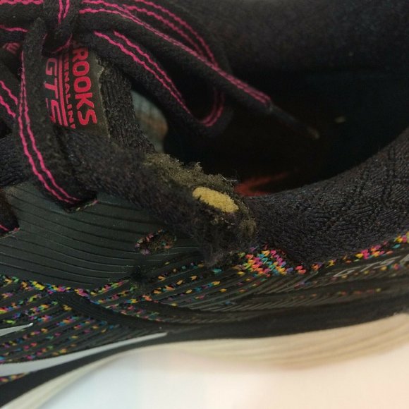 Brooks Womens Adrenaline GTS 18 Running Shoes Size 8 Multicolor 1202681B687 - Picture 8 of 12